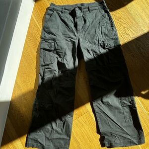 Wild Fable Gray Straight Leg Pants